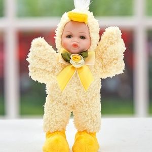 Duck You Quack Me Up  Porcelain Face Doll  Maker NIB